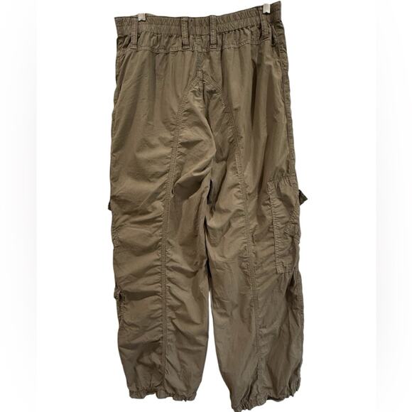 BDG Y2K Cargo Olive Green Women's Utility Pocket Balloon Pants- M - Picture 3 of 9